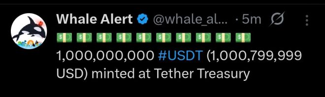 Massive USDT Mint Sparks Debate: Are Bulls Returning? — Latest Crypto News, Tether USDT Update, Market Bullish Trends