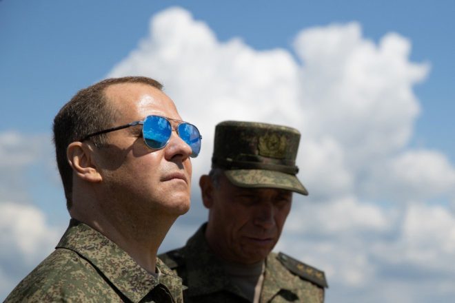 Medvedev's Shocking Claim: Nations to Arm Iran with Nukes? —  nuclear arms transfer Iran, Medvedev nuclear threat, global security concerns 2025