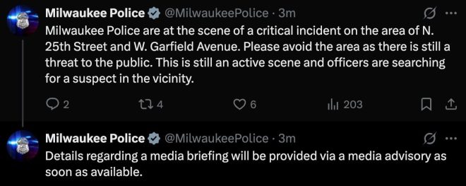 Milwaukee Mayhem: Active Threat After Two Officers Shot! — Police shooting Milwaukee, Active shooter situation Wisconsin, Milwaukee law enforcement incident 2025