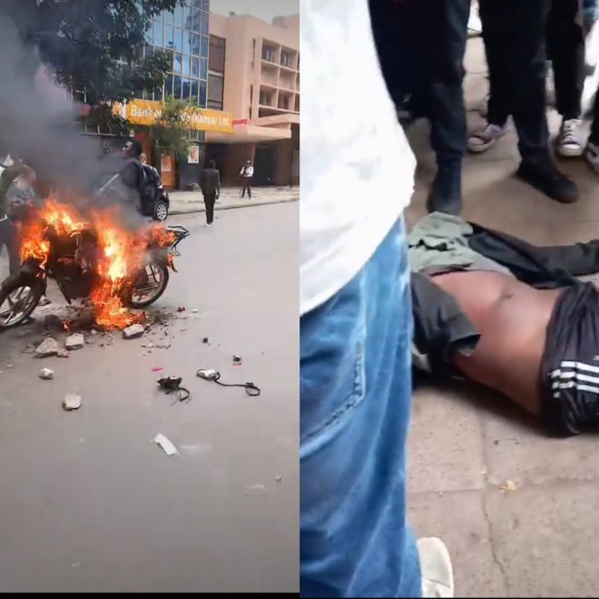 Motorbike Blaze: Crowd Cheers as Goons Revel in Chaos! — crowd cheers for biker, motorcycle fire spectacle, goon fame and flames 2025