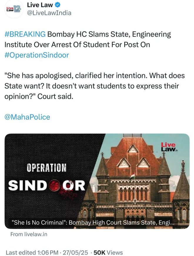 Muslim Girl's Bail Sparks Outrage: Free Speech or Treason? — Muslim girl bail case, Anti-India social media post, Pro-Pakistan apology backlash
