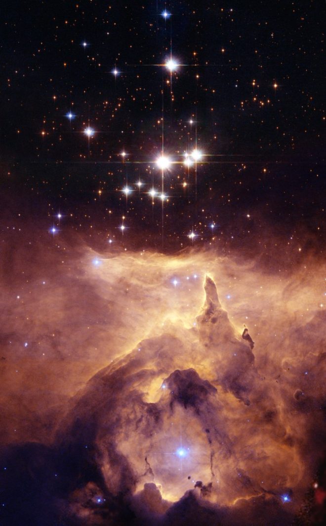 NASA Shocks: 'Giant Star' Revealed as Double Trouble! — star cluster discovery, cosmic nebula wonder, Hubble telescope findings 2025