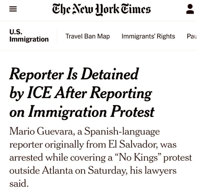 NYT's Shocking Lies: Arrest Sparks Outrage Over ICE! — media bias exposure, Georgia obstruction law, ICE detainer news 2025