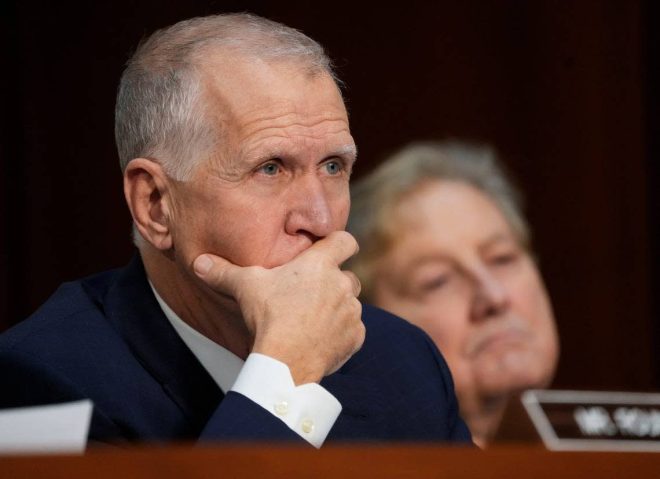 π¨ Never Trumper Thom Tillis drops bombshell: No re-election bid! What's next for the GOP? π€ #BreakingNews β Never Trumper announcement, Thom Tillas not running, Political news update