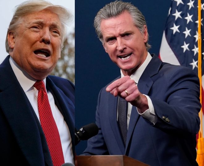 Newsom Battles Trump: National Guard Showdown in LA! — Governor Newsom legal action, National Guard deployment California, Trump MAGA crackdown response