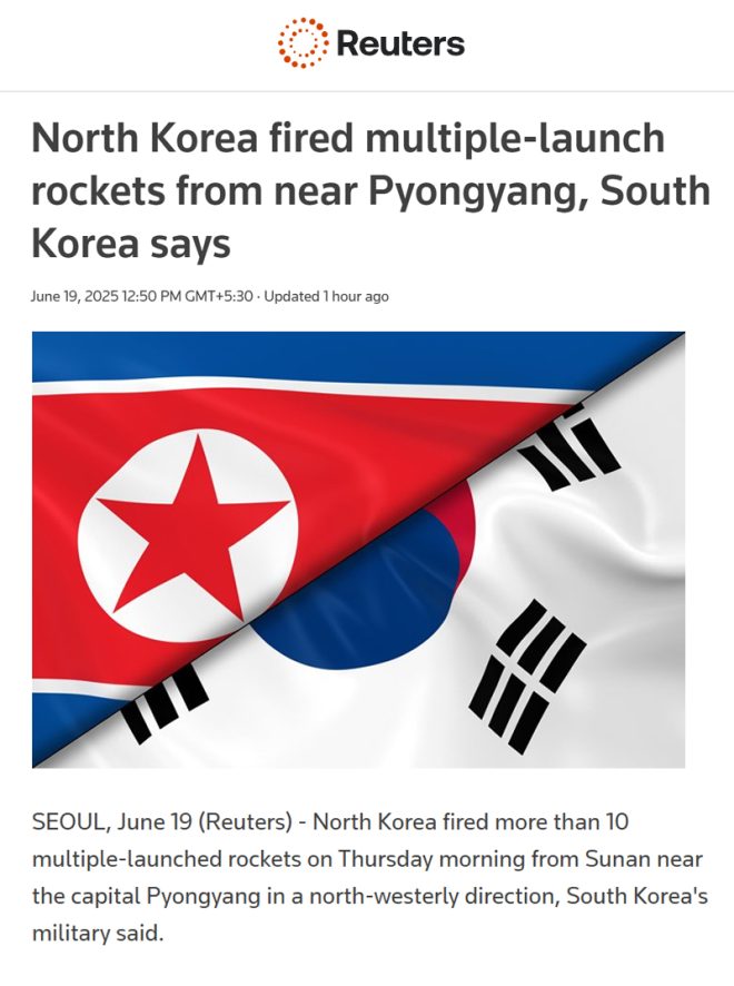 North Korea's Rocket Launch: A Sign of Imminent Chaos? — North Korea missile launch news, Pyongyang military actions, South Korea defense updates