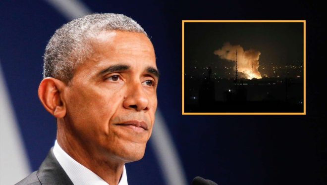 "Obama Shocked and Furious as Trump Decimates Nuke Factory He Funded - What Happens Next?" — Obama dismayed, Trump attack, nuclear facility
Political shock, presidential bomb, nuclear plant
Obama devastated, Trump strike, atomic factory