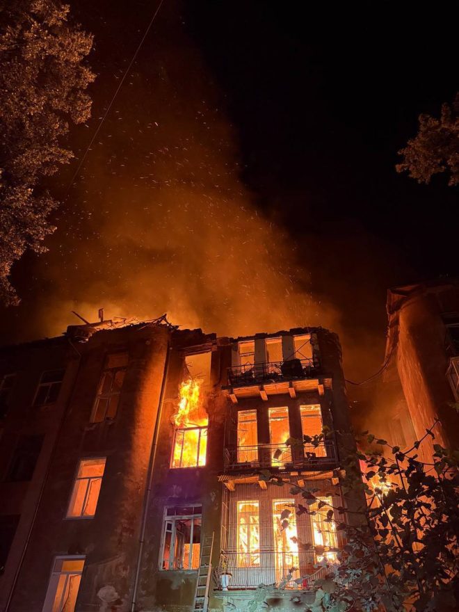 Odessa's Horrific Drone Attack: Sleepers Targeted! — Odessa drone attack, Russian army drone strikes, historic center destruction 2025