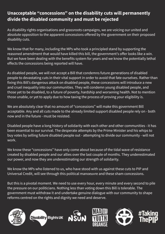 Outrage: Disability Cuts Demand Rejection NOW! — disability rights advocacy, social support reforms 2025, reject austerity measures