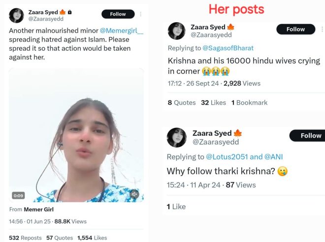 Outrage or Hypocrisy? Girl Targeted for Questioning Selective Anger — selective outrage in social media, religious sentiments and hypocrisy, Zaara Syed controversy 2025