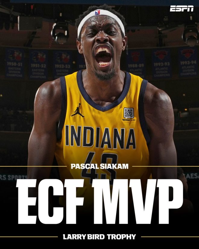 Pascal Siakam's Shocking Rise: Eastern Conference Finals MVP?! — Pascal Siakam highlights, Eastern Conference Finals performance, Larry Bird Trophy winner 2025