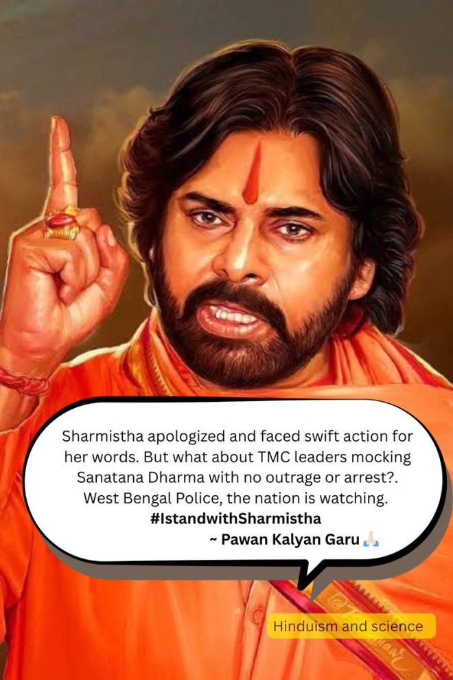 "Pawan Kalyan's Controversial Stand: #IStandwithSharmishta Sparks Debate 🤔" —  Pawan Kalyan gratitude, Sharmishta support, Political activism admiration