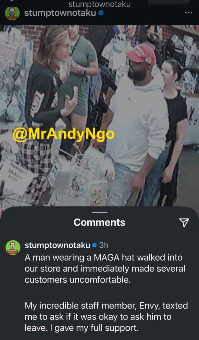 Portland Shop Sparks Outrage: MAGA Hat Ban Controversy! — political intolerance in stores, exclusionary retail policies, social media backlash against MAGA