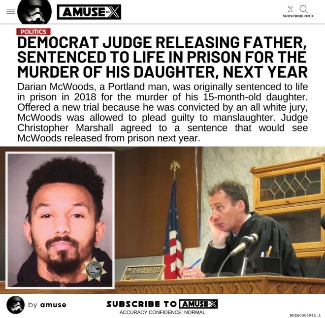 "Portland man convicted of daughter's murder released from prison after claiming lack of diversity on jury influenced trial" — crime justice system, racial bias, criminal appeal