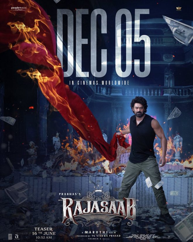 Prabhas' The Raja Saab: Will It Break Box Office Records? —  Prabhas new movie 2025, The Raja Saab release date, Maruthi film teaser release