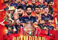 RCB BREAKS THE JINX! IPL TROPHY FINALLY COMING HOME AFTER 17 YEARS! 🏆🔥 #DareToBold #ChampionsAtLast —  Royal Challengers Bangalore, IPL 2025, Champions
Red and Gold Army, Victory, Celebration
Cricket Fever, Bangalore Team, Winning Moment