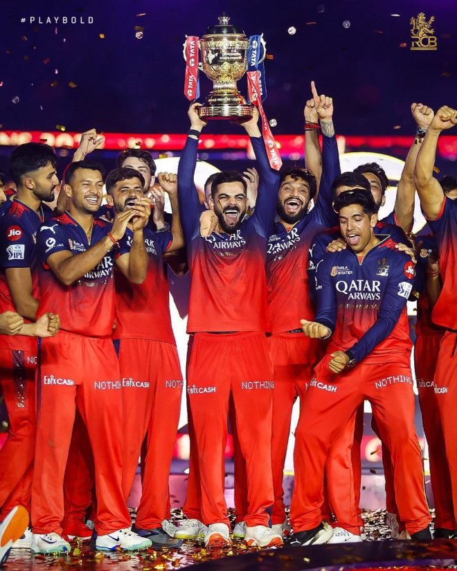 RCB Shocks the World in IPL2025: Did They Cheat to Make History? — RCB historic victory, IPL 2025, fans celebration
Record-breaking win for RCB, cricket history, global excitement
Emotional triumph for RCB, IPL champions, worldwide support