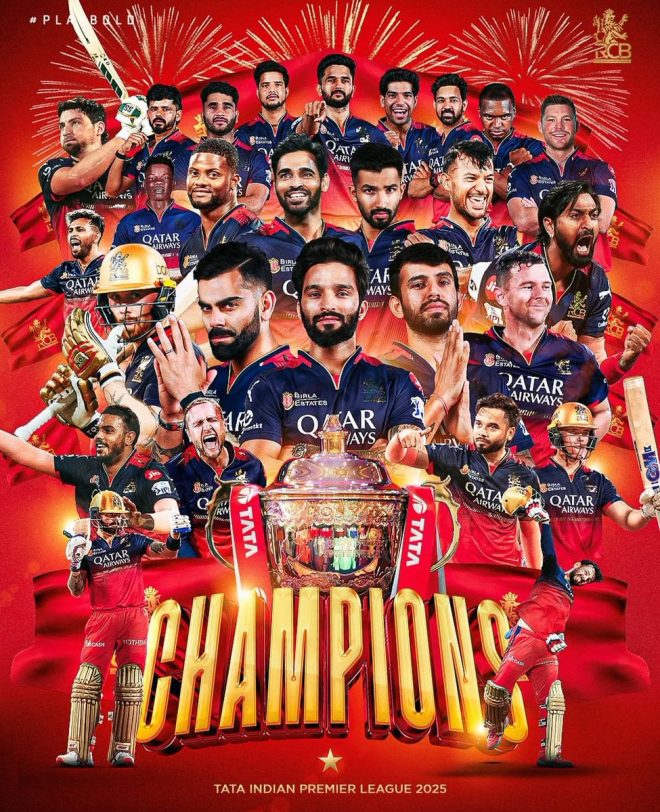 RCB's Shocking Victory: Is This the End of the Drought? — RCB historic win 2025, Virat Kohli achievements, RCB fans celebration