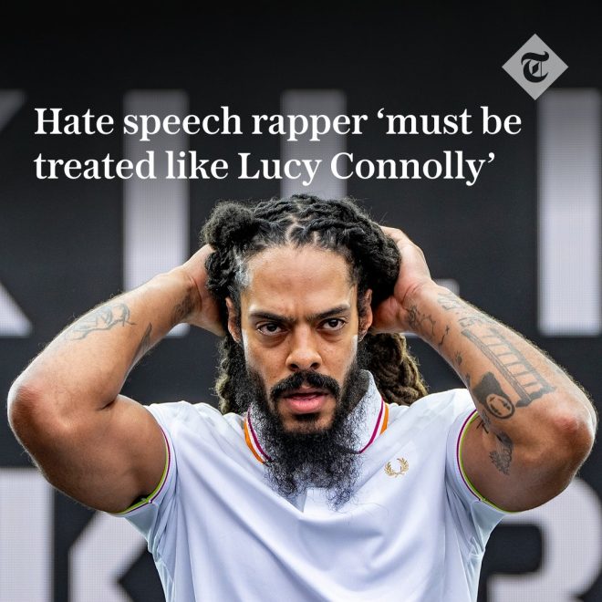 Rapper's Hate Speech: Is Justice Blind at Glastonbury? — hate speech controversy, Glastonbury Festival 2025, two-tier justice system