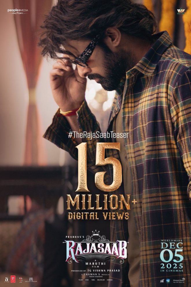 Rebel Star's Show Ignites Controversy: 15M Views in Hours! — Rebel Star spectacle, blockbuster digital views, Prabhas cinematic event