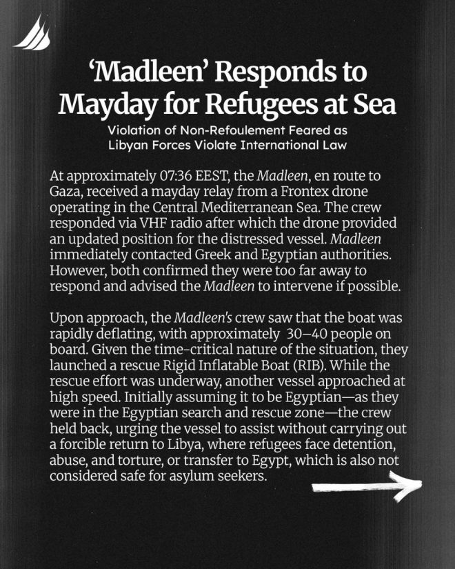 Rescue Mission Gone Awry: Drone's Distress Call Ignored! — Gaza humanitarian aid, Mediterranean rescue missions, Freedom Flotilla news 2025