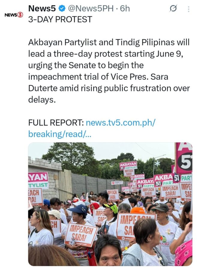 "Retirement Dilemma: Leaving Region V for Duty?"
ItuloyAngHearingNiSaraDuterte
ShowUsTheEvidence
CHIZ DUWAG. — retirement in Region V, blessings for health and success, support for national causes