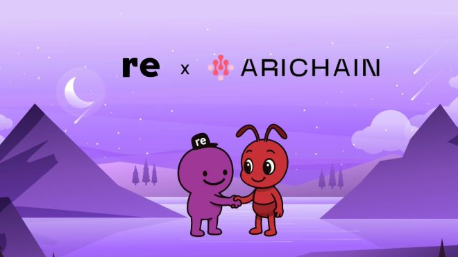 "Revolutionary Partnership: Re x Arichain Unveils Exclusive In-App Quest! What's Next?" —  Decentralized collaboration, Blockchain partnership, Virtual machine integration