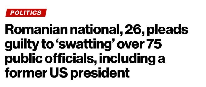 Romanian's Shocking Swatting Plea: Former President Targeted! — swatting incidents 2025, public official safety threats, international cybercrime cases