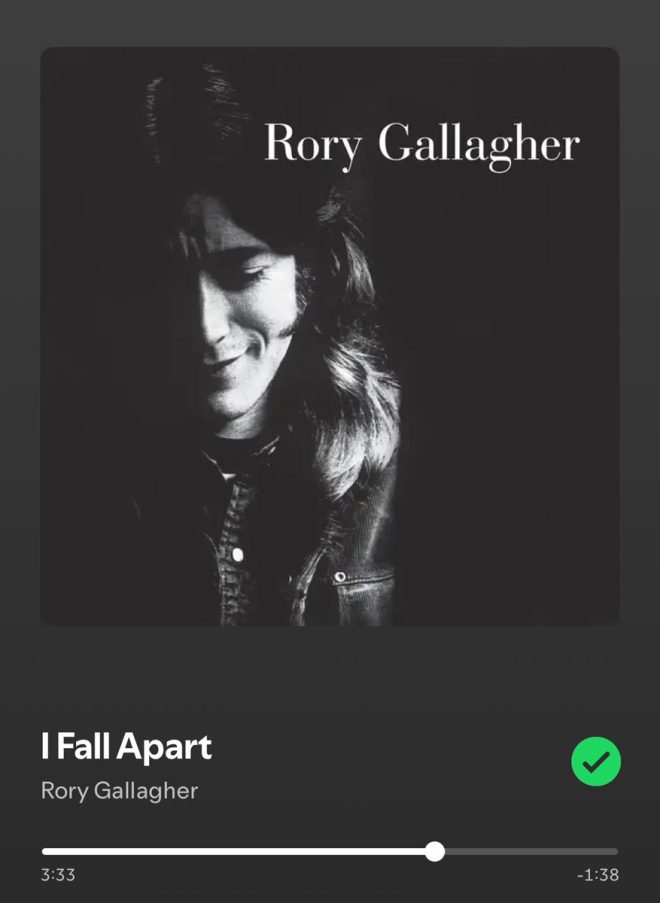 Rory's Death: 30 Years Gone, Remembered with Whiskey and Vinyl