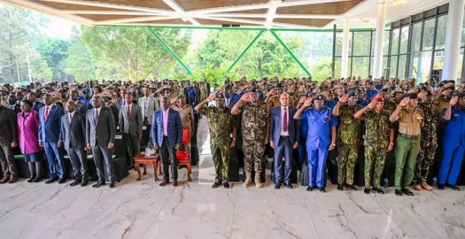 Ruto's Security Summit: A Bold Move or Dangerous Game? —  security leadership, national stability initiatives, police support programs