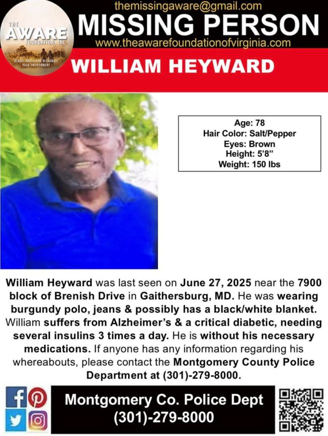 SHOCKING: 78-Year-Old Vanishes in Gaithersburg Mystery! — missing person alert Gaithersburg, senior citizen missing Gaithersburg, urgent search Gaithersburg MD
