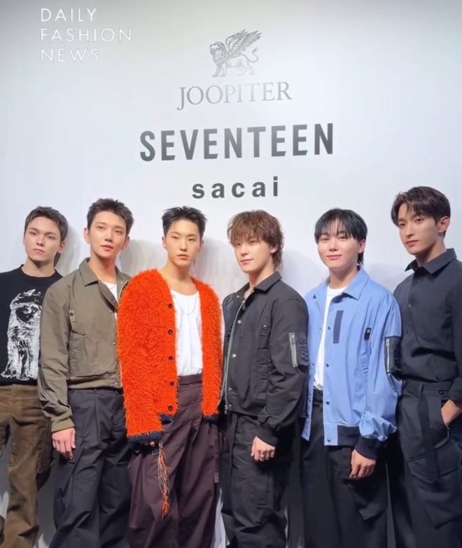 SHOCKING: SEVENTEEN's Vernon & Joshua Steal Spotlight at Joopiter x Sacai! — Vernon fashion event 2025, K-pop style icons, Joopiter x Sacai collaboration