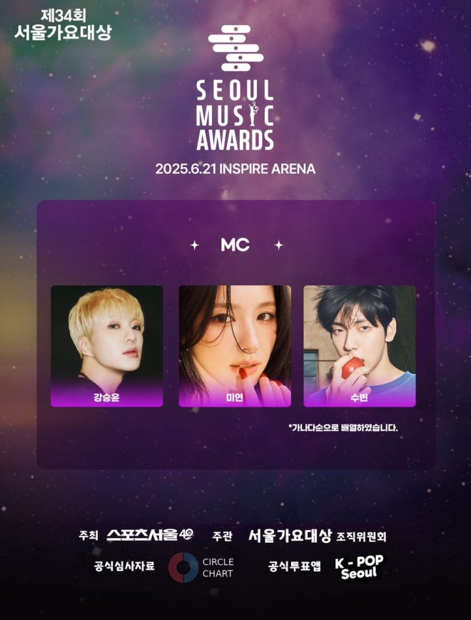 SMA2025 Shocker: I-DLE's Miyeon Out, TXT's Soobin In! — SMA 2025 lineup, Seoul Music Awards 2025, Kpop MCs 2025