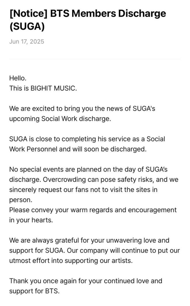 SUGA's Shocking Discharge: What Comes Next for BTS? — SUGA military service update, K-pop idol news, BTS member return 2025