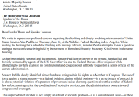 Senate Democrats Demand Accountability Over Padilla's Arrest! —  Senate accountability demands, federal agents separation of powers, Padilla handcuffing controversy