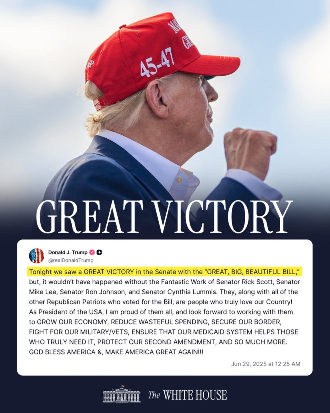 Senate's "Beautiful Bill" Sparks Outrage: Who Really Won? — Senate victory 2025, Republican senators' success, Great Big Beautiful Bill
