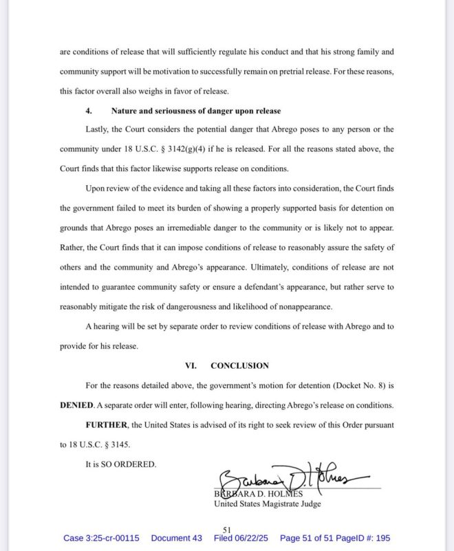 Shock Decision: Judge Orders Release of Alleged Trafficker! — human trafficking case update, federal judge ruling news, custody motion denied 2025