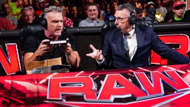 Shock! Michael Cole to Call RAW in Tank Top After Pacers' Win! — Pat McAfee bet news, NBA playoff bets 2025, Michael Cole RAW tank top challenge