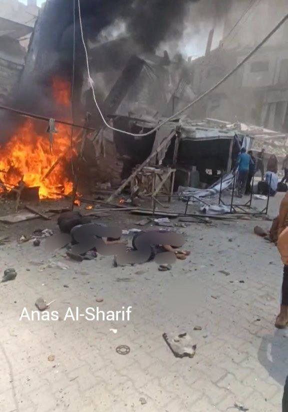 Shocking Attack: Al-Shati Camp Strike Leaves Many Dead! — Gaza City violence, Al-Shati camp tragedy, Israeli airstrike casualties