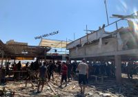 Shocking Attack: Israeli Bombing Claims Lives at Beach Cafeteria! —  breaking news Gaza conflict, Mediterranean bombing casualties, Israel airstrike update 2025