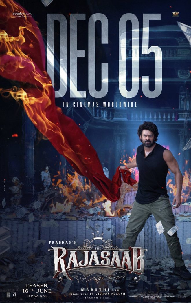 Shocking Comeback: Rajasaab Set to Break Box Office Records! — exciting movie news, cinema release excitement, uplifting film announcements