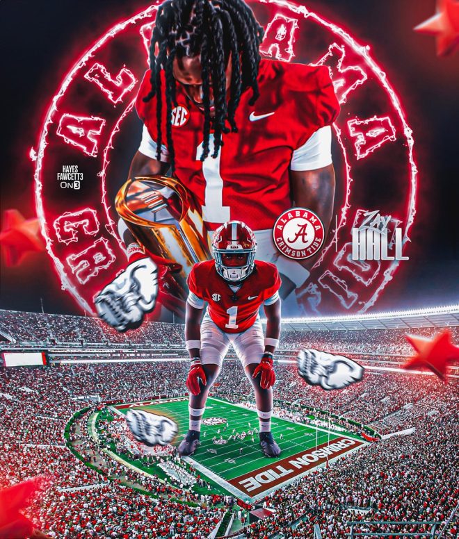 Shocking Commitment: Tuscaloosa's Own Zay Hall Chooses Alabama! — Class of 2026 football recruit, Alabama Crimson Tide commitment, Tuscaloosa linebacker prospect