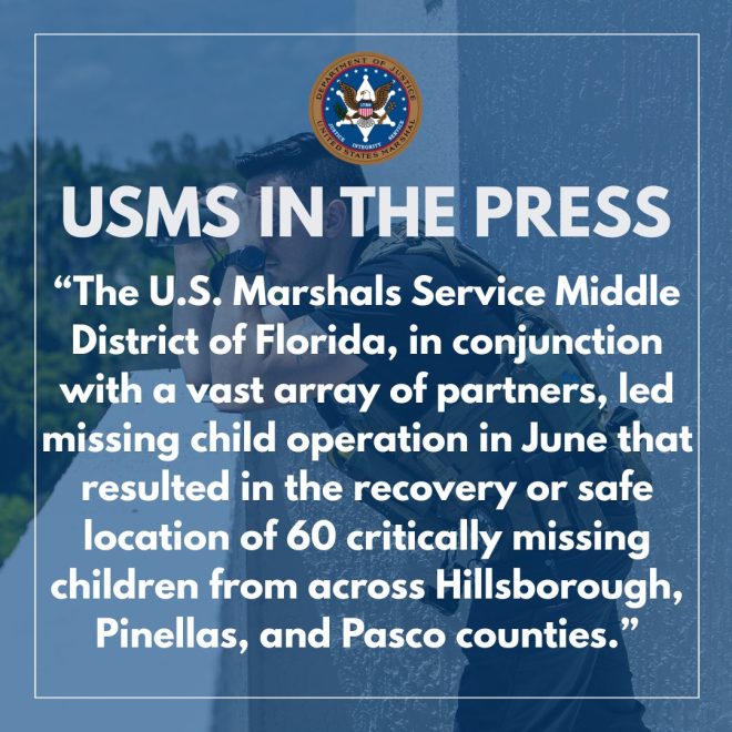 Shocking Discovery: 60 Missing Kids Found in Florida! — Child Recovery Operations Florida, Missing Children Task Force 2025, U.S. Marshals Child Rescue Efforts