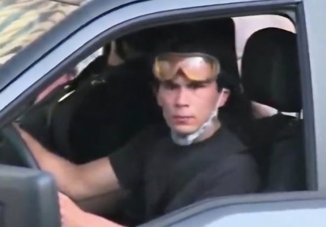 Shocking Discovery: Mysterious Man Fuels LA Riots with Gear! — Man Distributing Face Shields LA Riots, Bulk Gas Masks Supply Chain, NGO Funding Rioters 2025