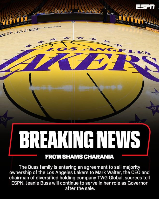 Shocking Sale: Lakers Majority to Mark Walter? — Lakers ownership news, Jeanie Buss Lakers 2025