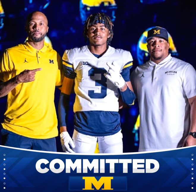 Shocking Twist: 4⭐️ CB Clarke Chooses Michigan Over Giants! — Michigan Wolverines football recruits, 2026 college football commitments, Andre Clarke recruitment news