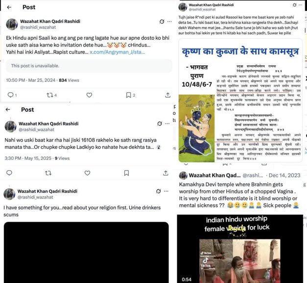 Shocking Twist: Abuser Files FIR, Arrests Accuser! Religious Controversy Erupts Over Derogatory Posts — Wajahat Khan FIR news, Sharmistha arrest controversy, Hindu deities abuse allegations
