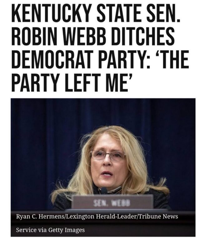 "Shocking Twist: Another Senator Abandons Democratic Party - Is the Party Crumbling?" — Democratic party defection, Political party switch, Senator abandons Democrats