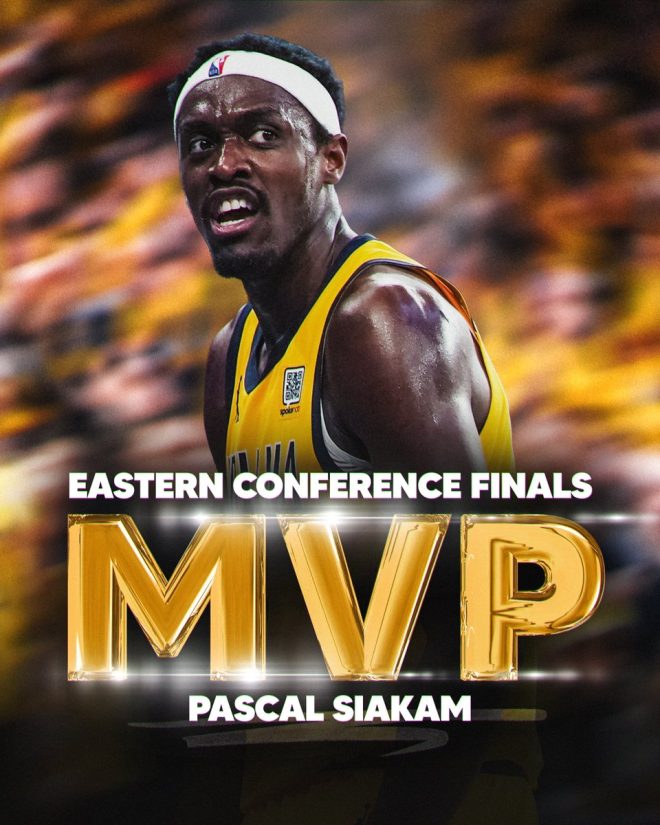 Siakam's MVP Win Sparks Debate: Is He the New NBA Face? —  Eastern Conference Finals MVP, Larry Bird Trophy winner, Pascal Siakam highlights 2025