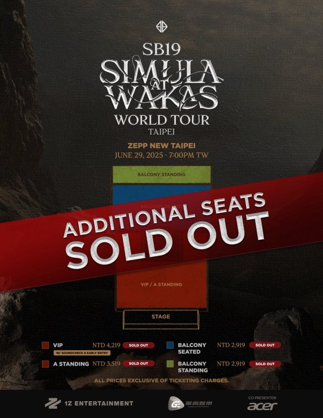 Simula at Wakas: Are Fans Ready for the SOLD OUT Surprise? — Simula at Wakas World Tour, SB19 Taipei concert tickets, A’TIN fan event 2025